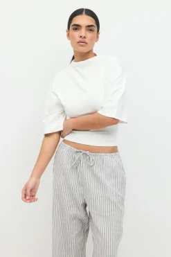 Tie back tee