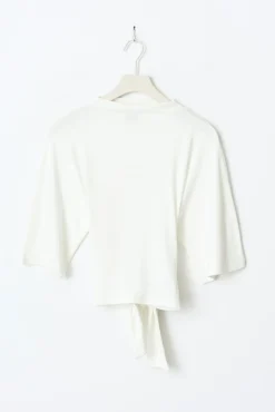 Tie back tee