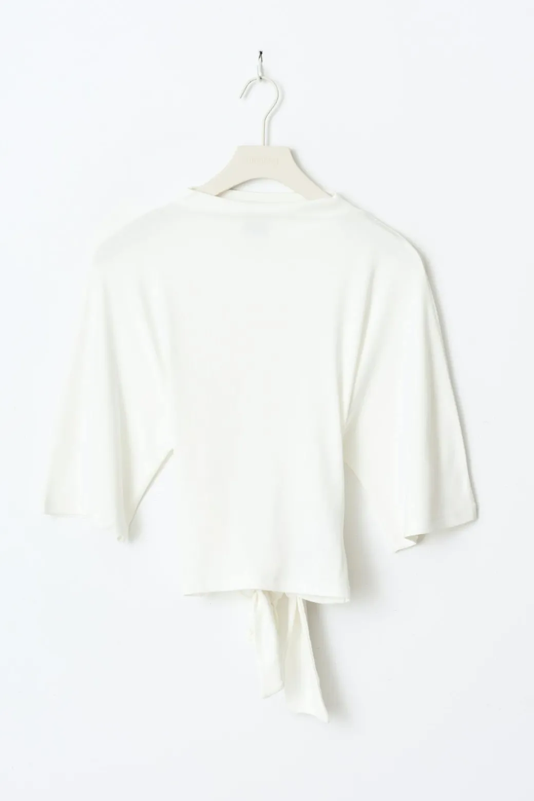 Tie back tee