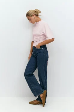 Tie back tee