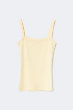 Tight fit rib singlet