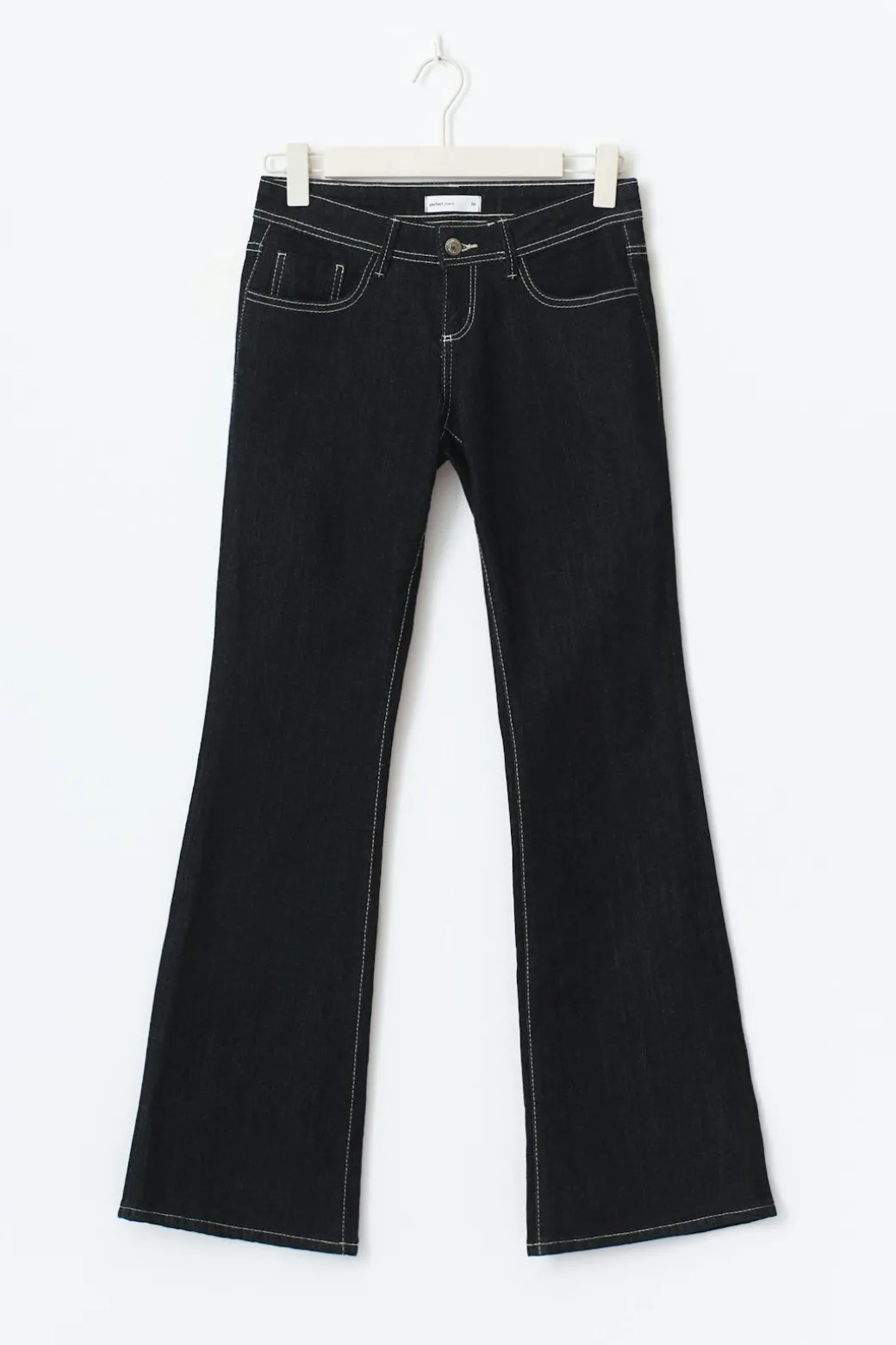 Ultra low flare jeans