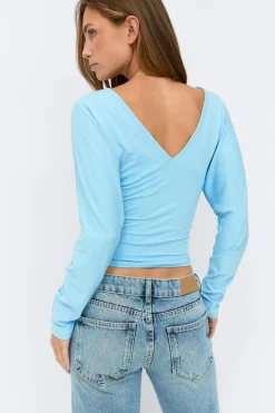 V-neck top