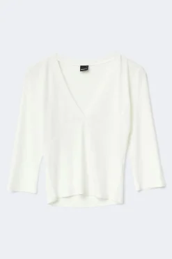 V-neck top