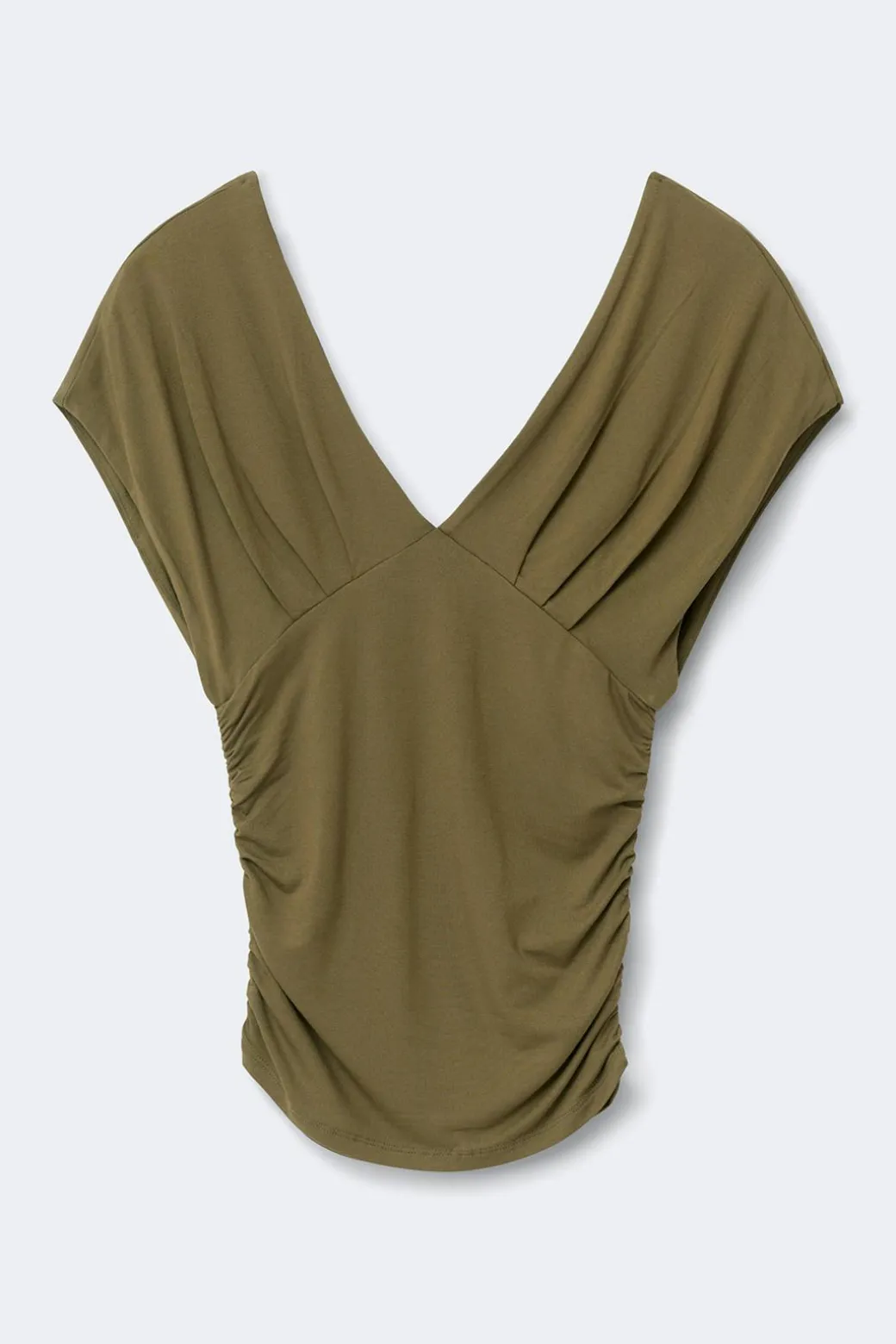 V-neck top