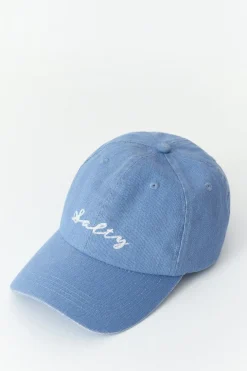 Washed cotton cap