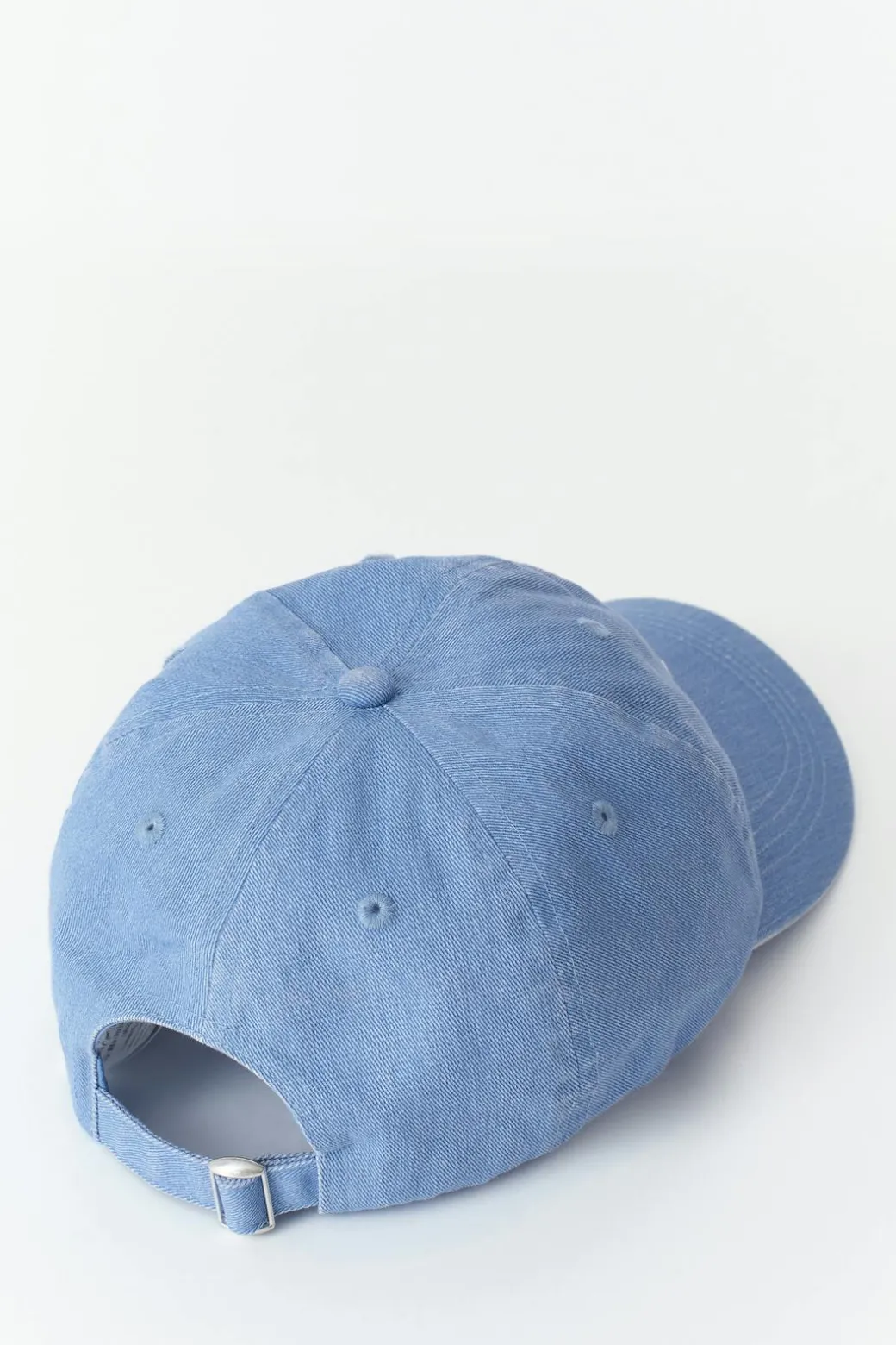 Washed cotton cap