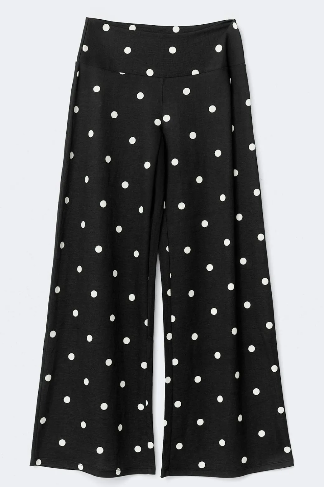 Wide leg trousers