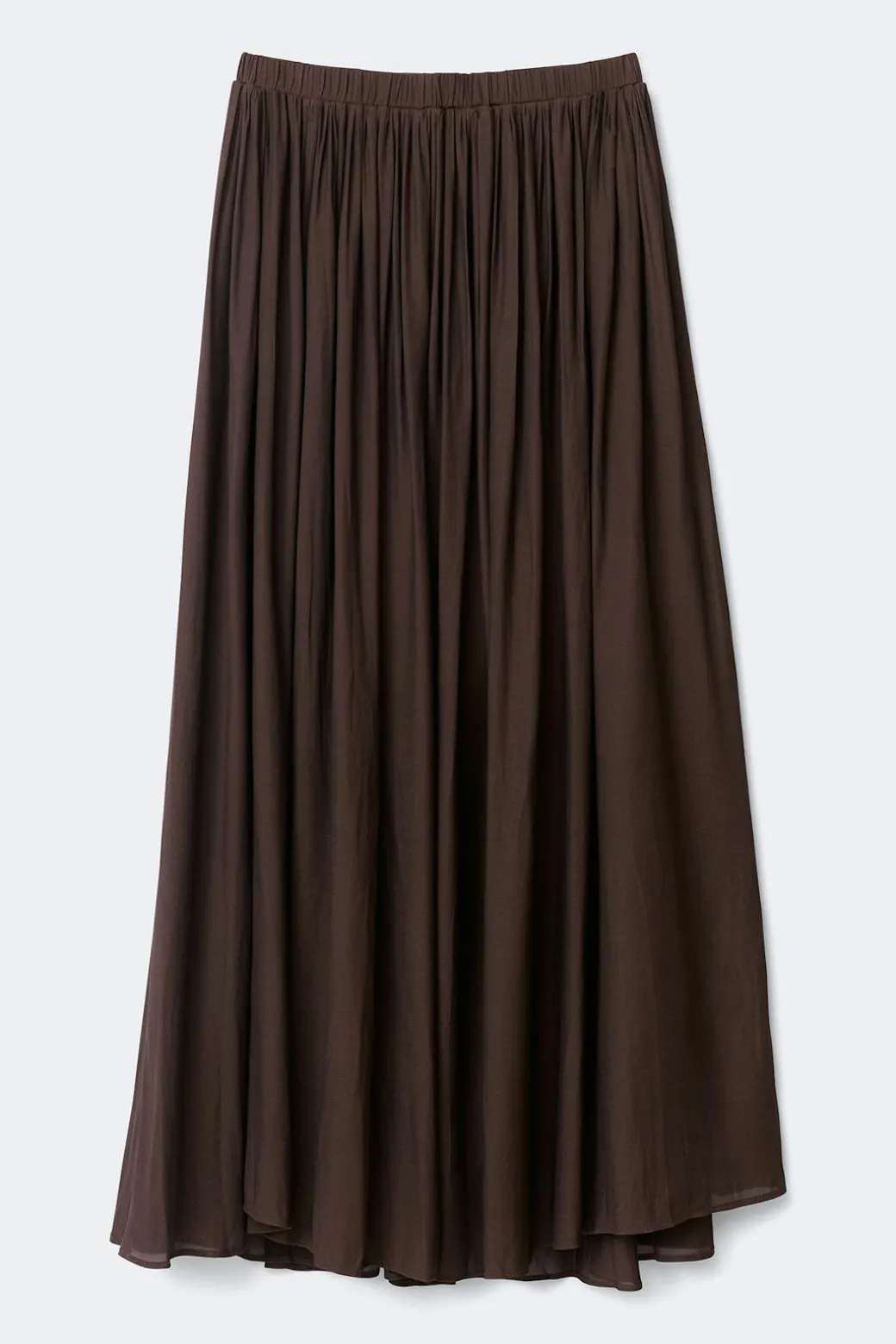 Wide maxi skirt