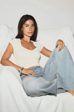 Wow built-in bra top