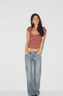 Wow built-in bra top