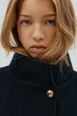 Y belted cape