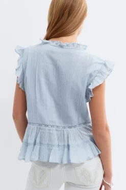 Y boho blouse