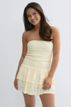 Y broderie anglais dress