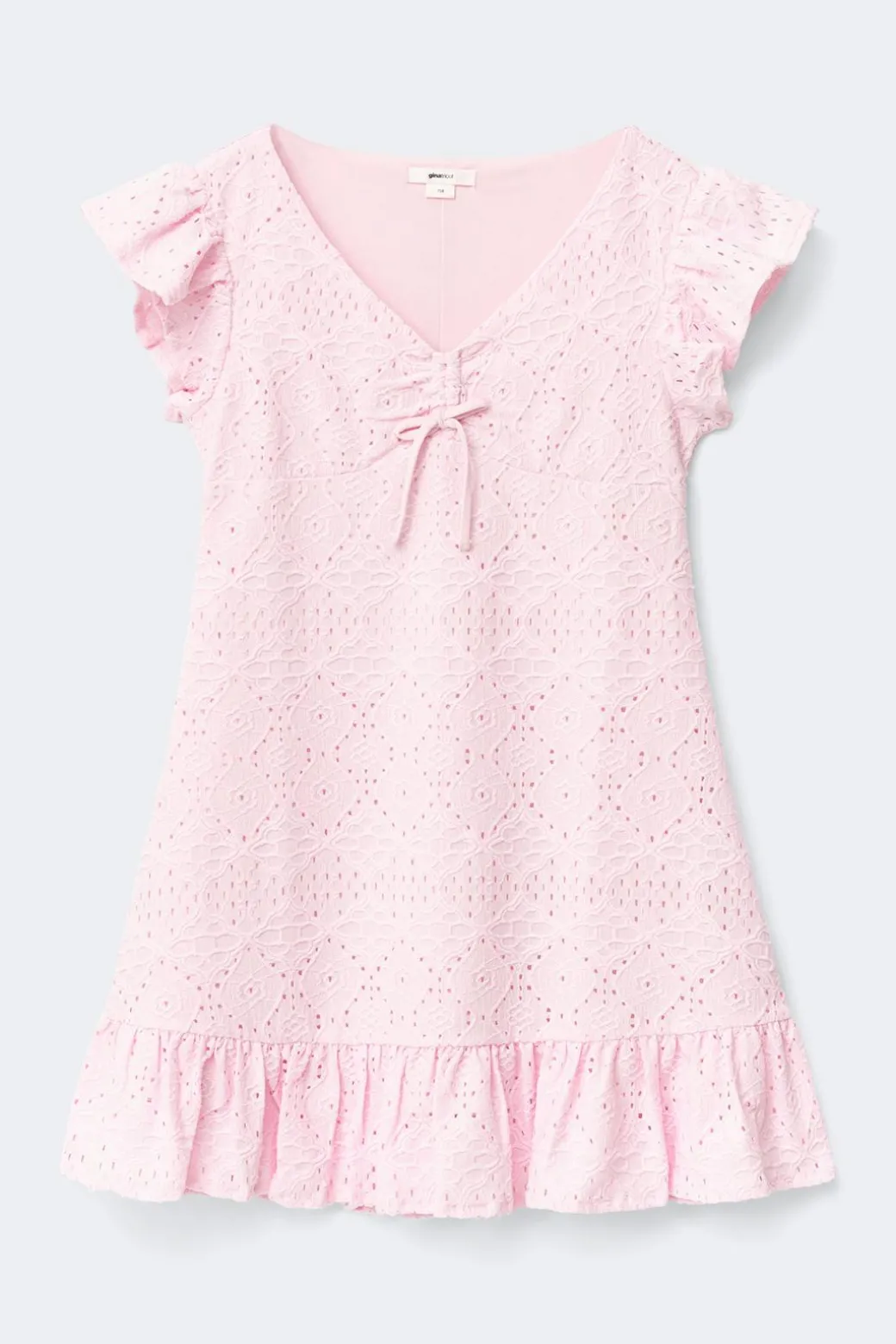 Y broderie anglais dress