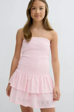 Y broderie anglais dress