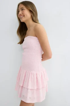 Y broderie anglais dress