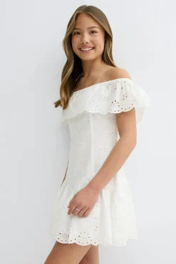 Y broderie dress