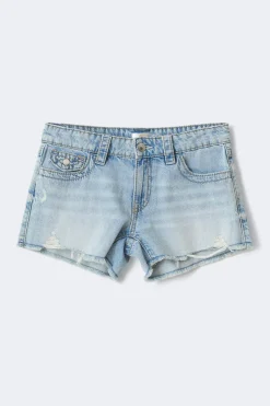 Y chunky embroidery shorts