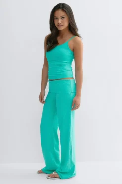 Y coral baggy yoga pants