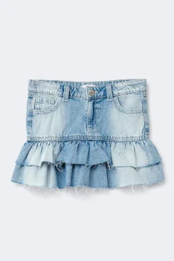 Y denimdoll frill skirt