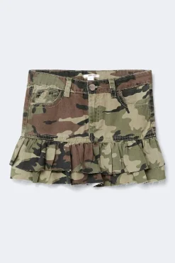Y denimdoll frill skirt