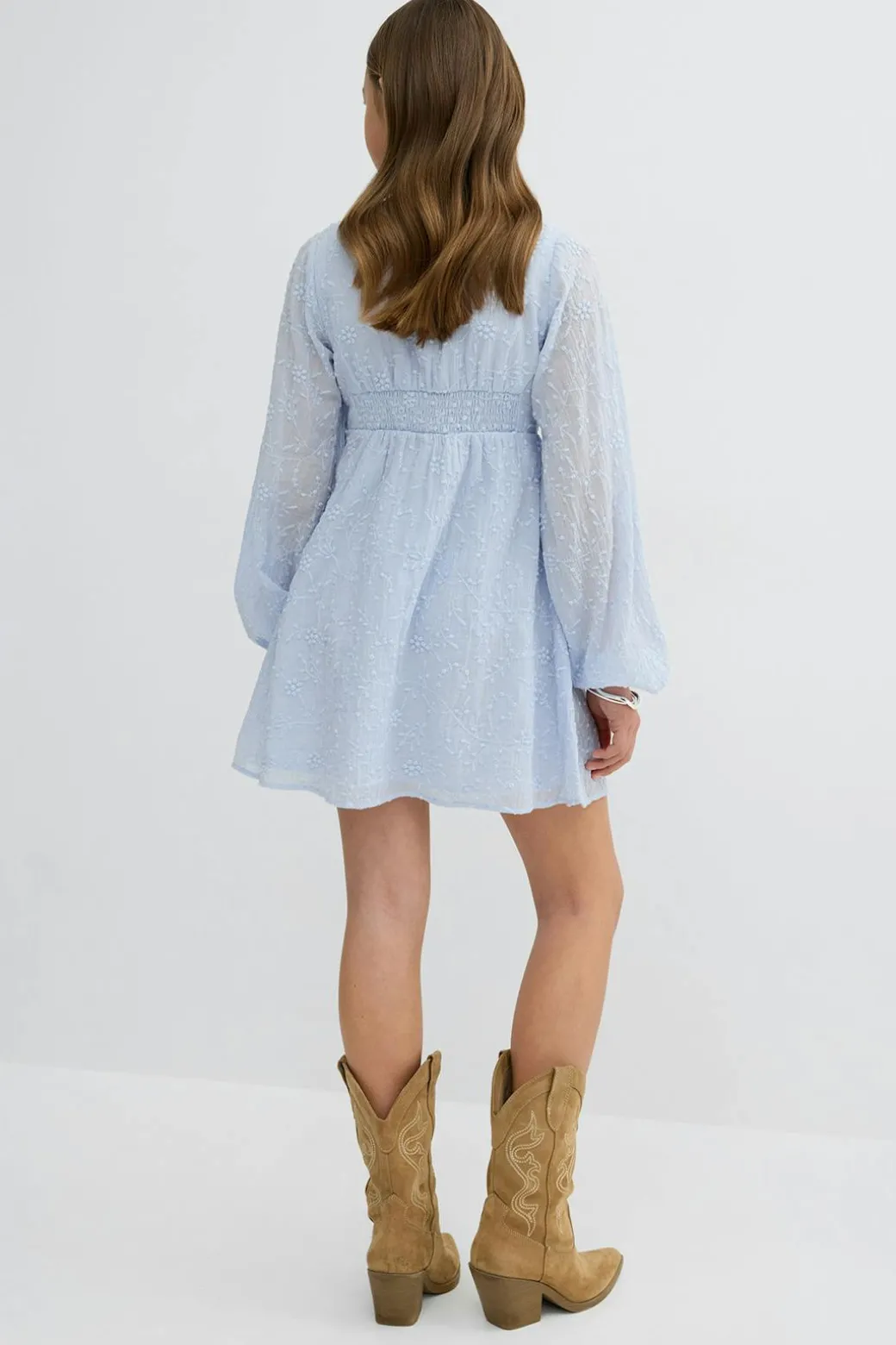 Y embroidery dress