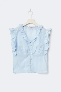 Y fitted short sleeve top