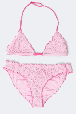 Y flounce bikini set