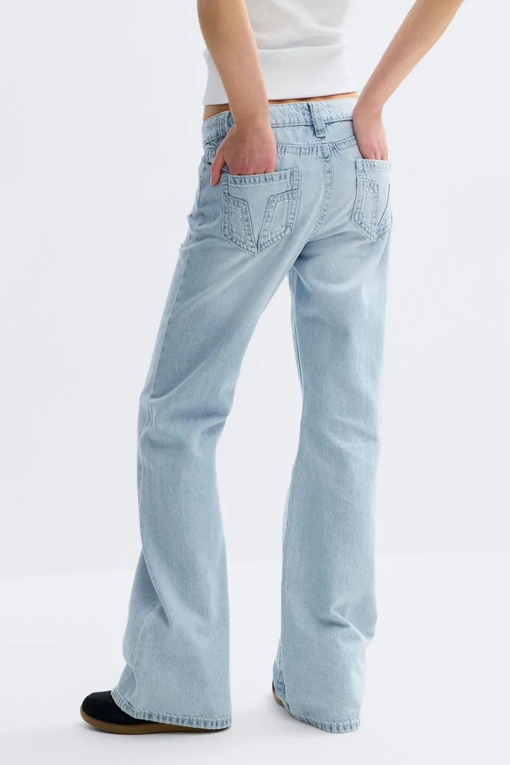 Y for real low loose jeans