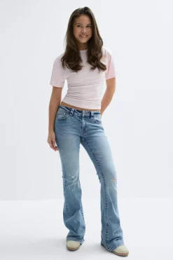 Y for real mid waist jeans