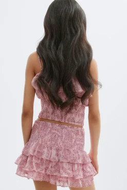 Y frill skirt