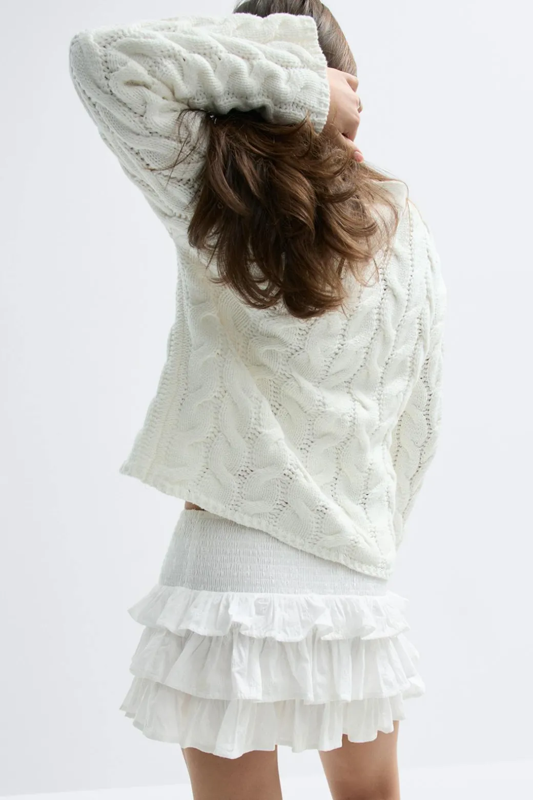 Y frill skirt
