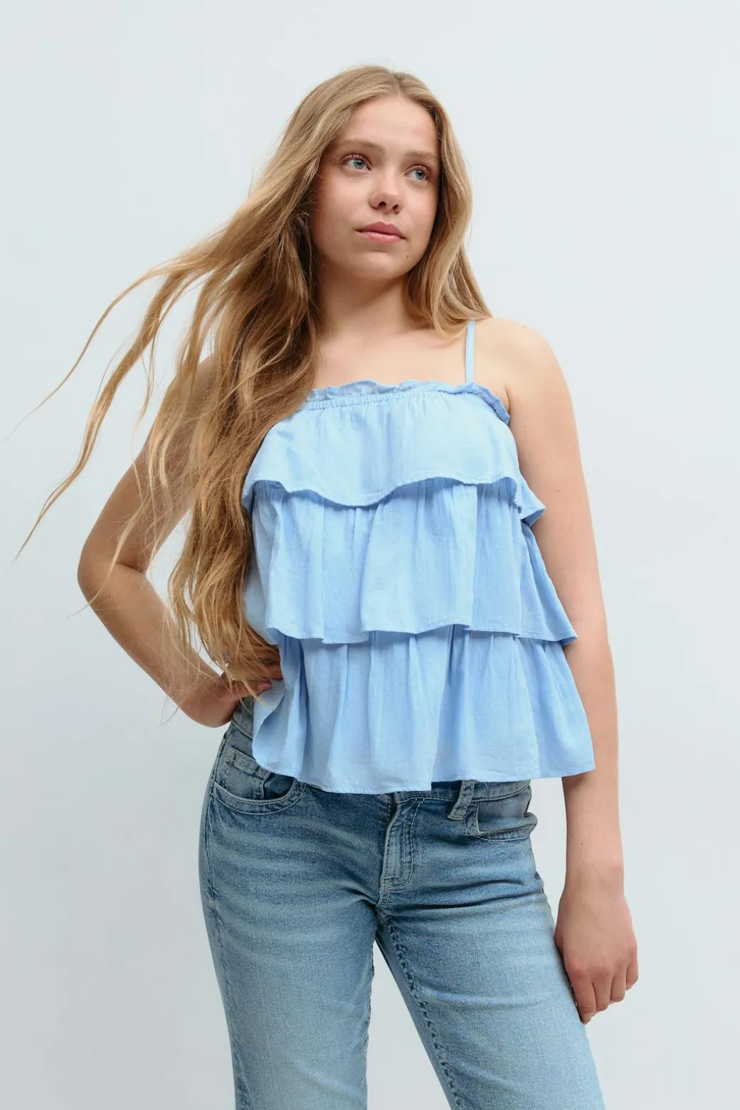 Y frill top