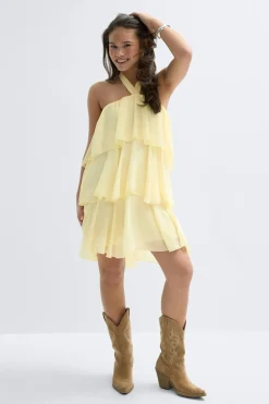 Y halterneck dress