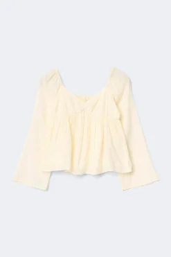 Y heart shape blouse