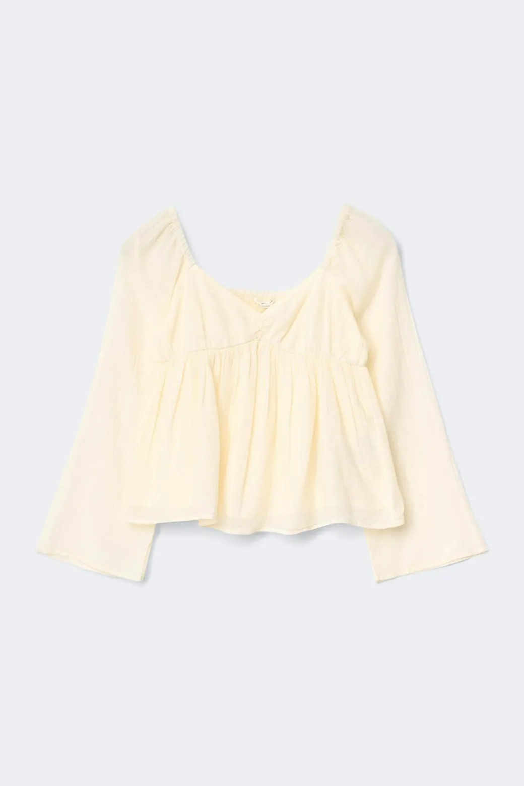 Y heart shape blouse