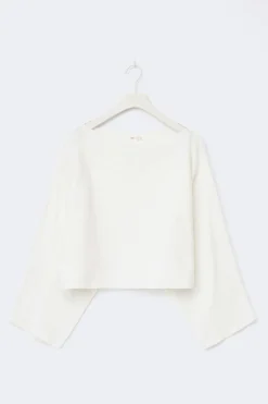 Y knitted poncho top