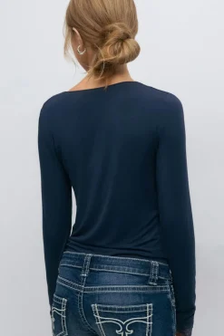 Y lace top