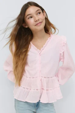Y long sleeve blouse