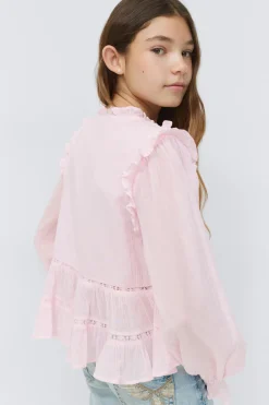 Y long sleeve blouse