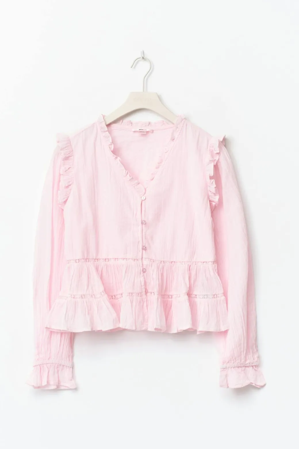 Y long sleeve blouse