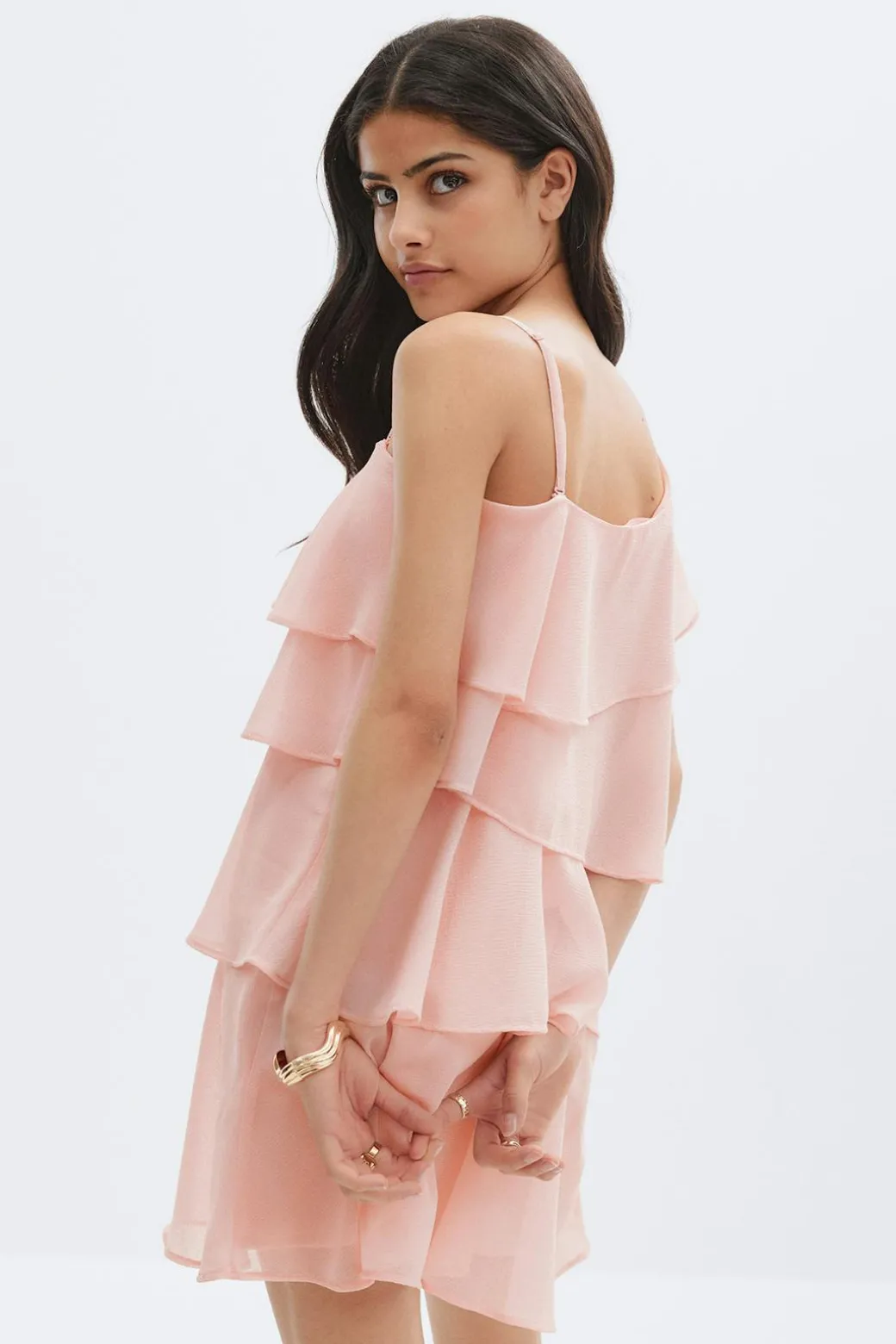 Y one shoulder dress