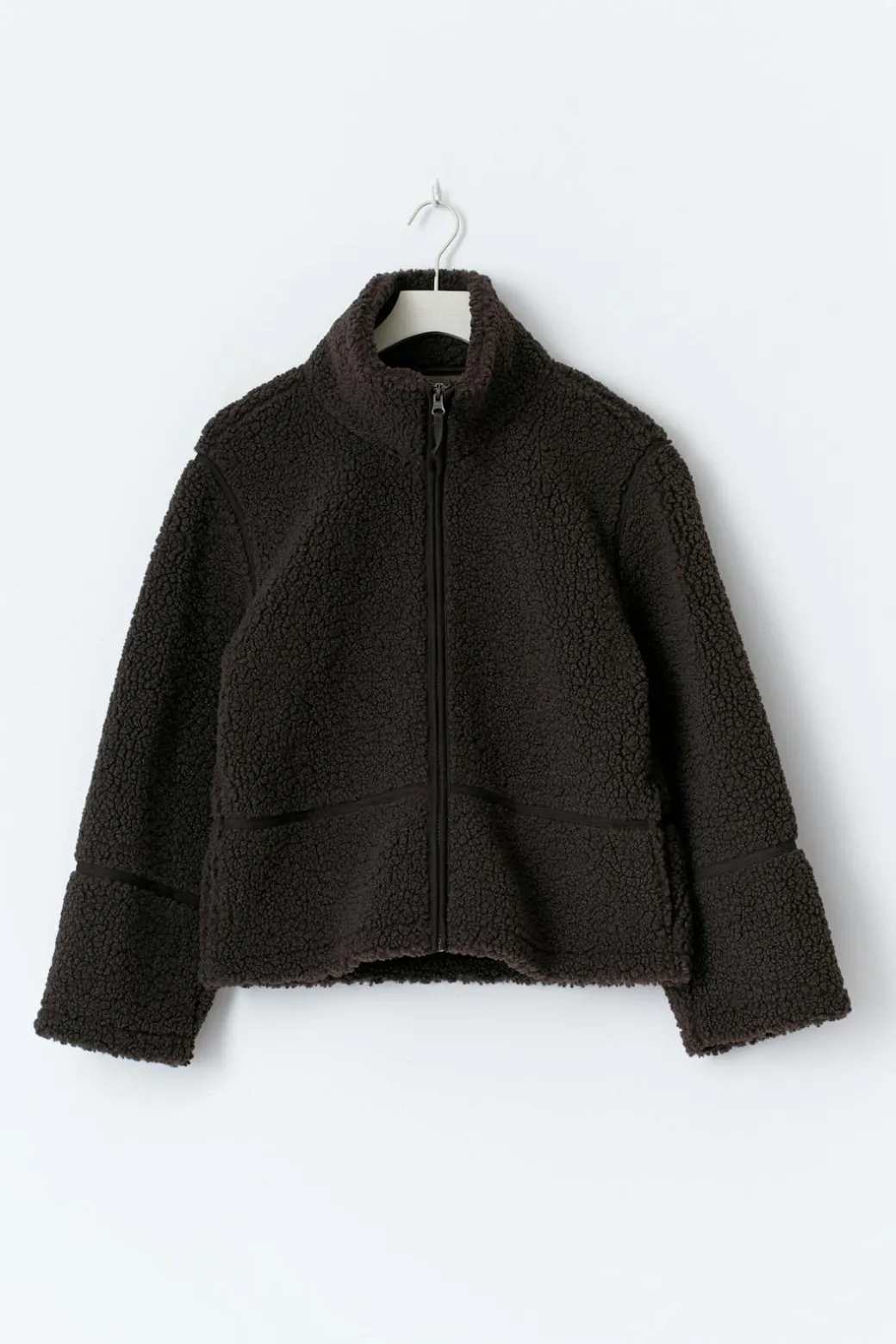 Y pile zip jacket