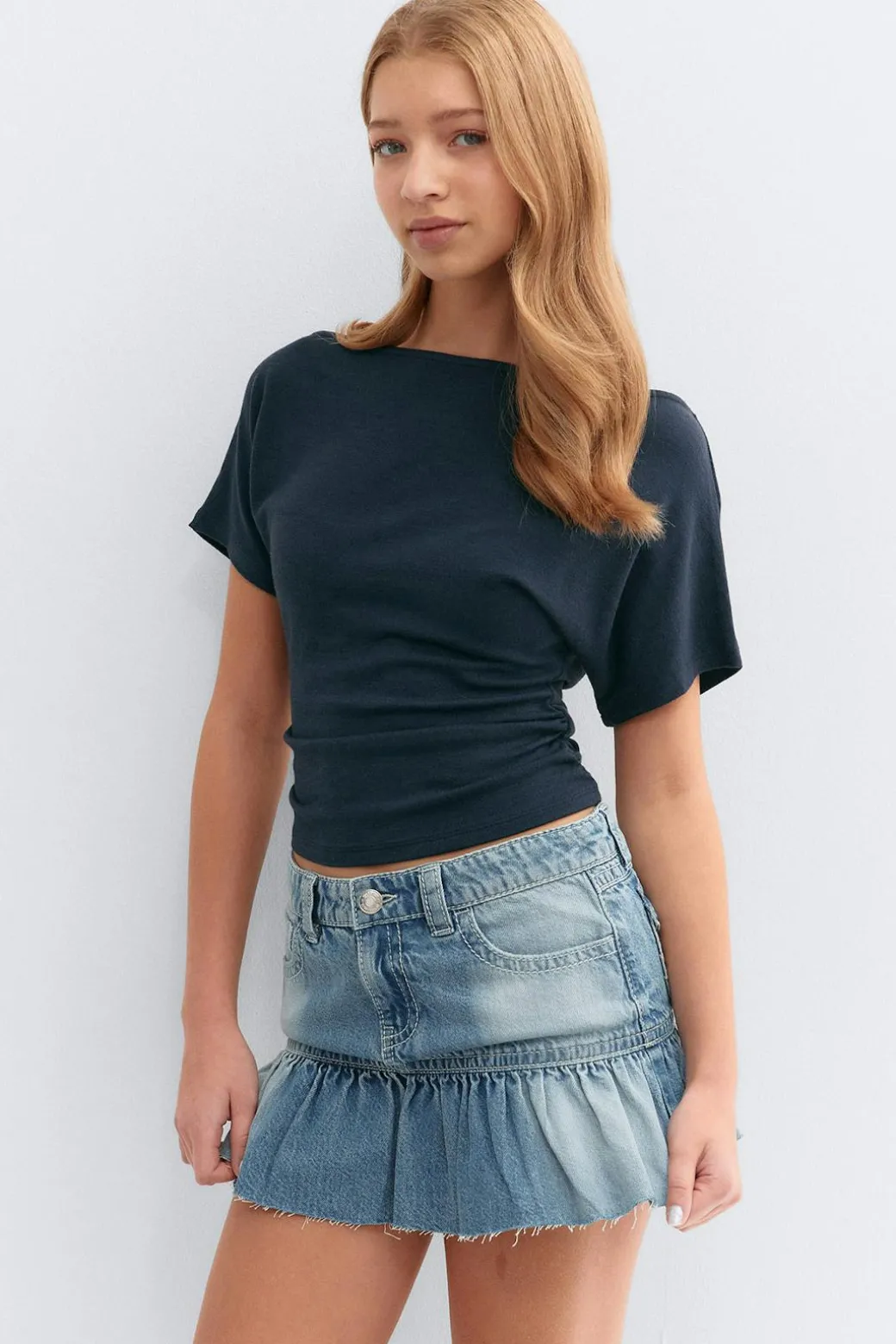 Y ruched top