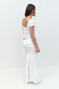 Y scandi maxi skirt
