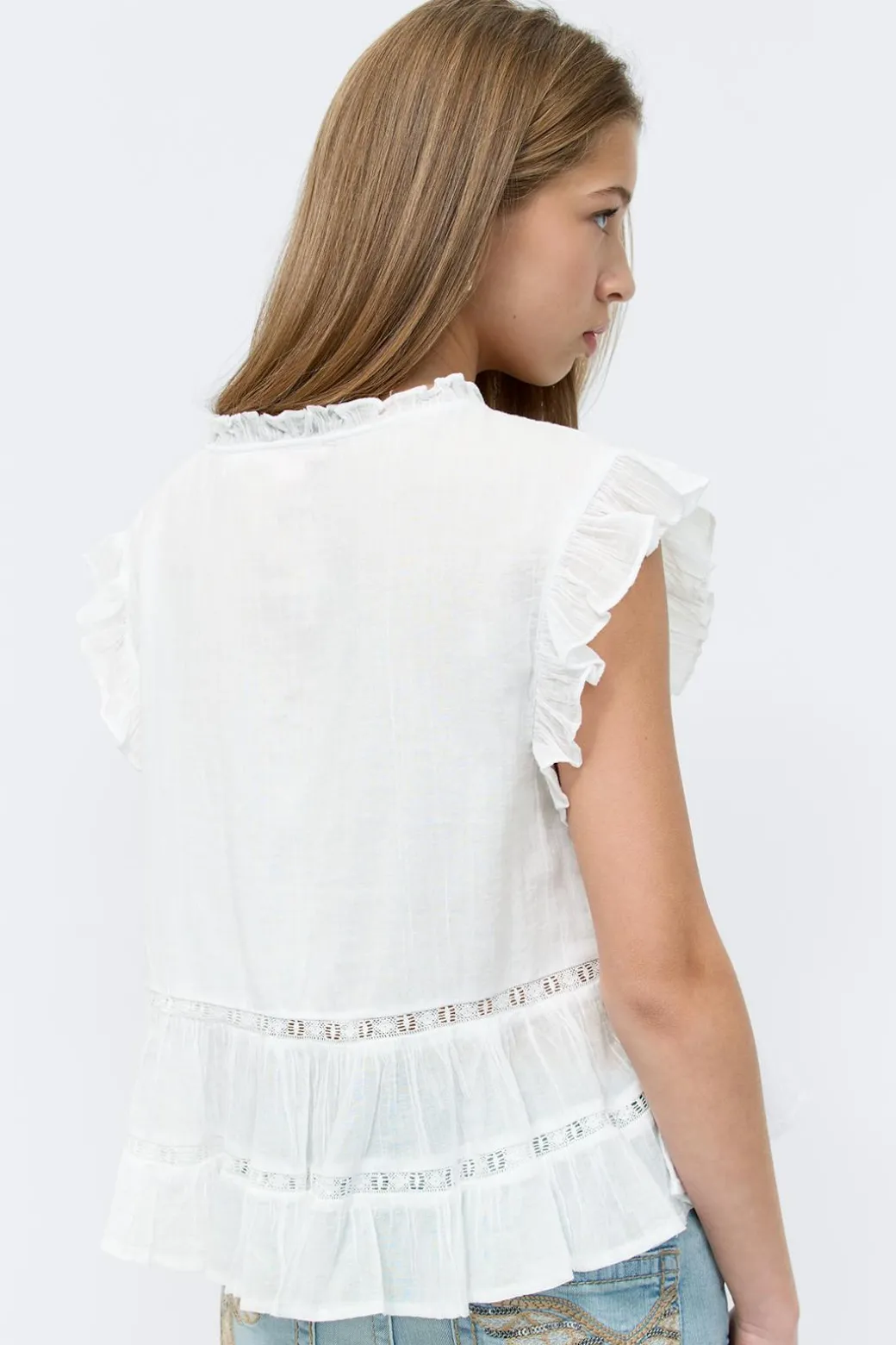 Y short sleeve top