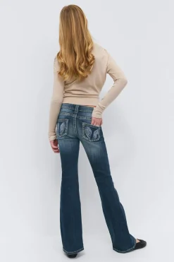 Y too messy flare jeans