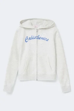 Y y2k 2 way zip hoodie