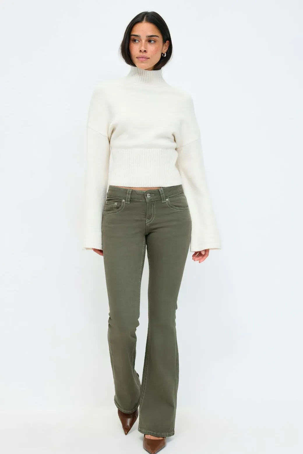 Y2k low bootcut jeans